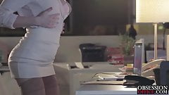 Veronica Vain gets a load at the office from her strict boss